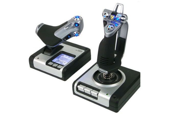 logitech joystick saitek x52