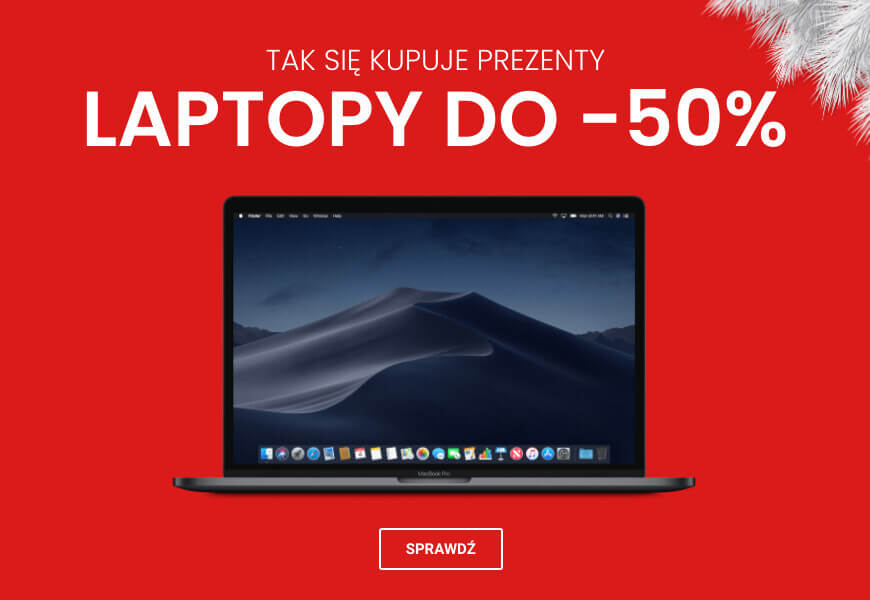 Tak się kupuje prezenty Laptopy do -50%