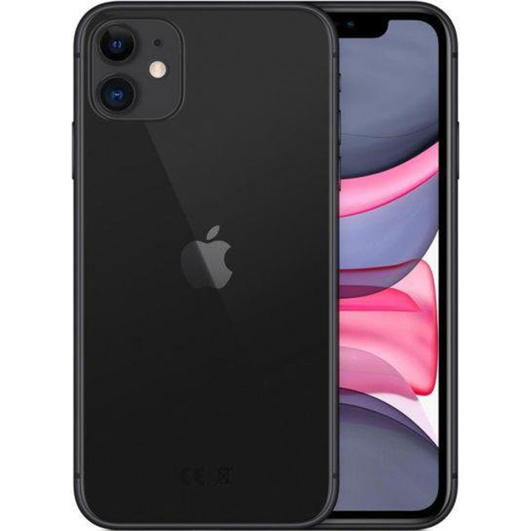 Apple iPhone 11 Black 128GB Smartfon - Stan Bardzo Dobry (Wymieniona Bateria)