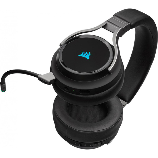 Słuchawki bezprzewodowe Corsair Virtuoso 7.1 RGB Carbon | Refurbished