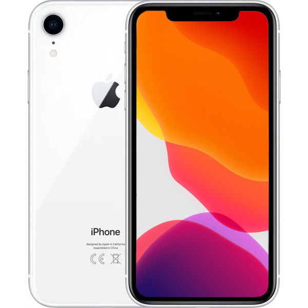 Apple iPhone XR White 64GB Smartfon - Stan Bardzo Dobry