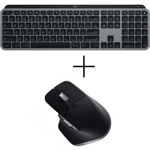 Zestaw Logitech MX Keys Advanced dla Mac + MX Master 3 Space Gray dla MAC | Refurbished