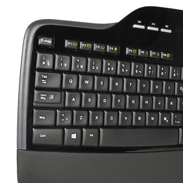 Zestaw Klawiatura + Myszka Logitech MK735 (K710 + M510) French Bezprzewodowy | Refurbished