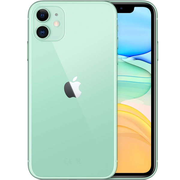 Apple iPhone 11 Green 128GB Smartfon - Stan Bardzo Dobry ( Komunikat o baterii i LCD )