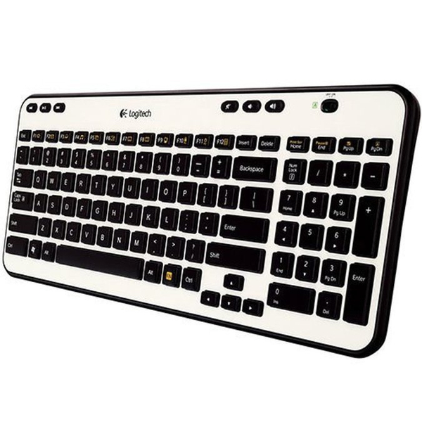 Klawiatura Bezprzewodowa Logitech K360 White Ivory | Refurbished