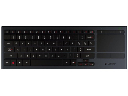 Klawiatura Bezprzewodowa Logitech K830 Illuminated Touchpad US | Refurbished