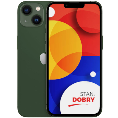 Apple iPhone 13 Green 128GB Smartfon - Stan Dobry