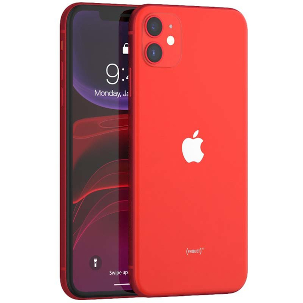 Apple iPhone 11 Red 128GB Smartfon - Stan Dobry