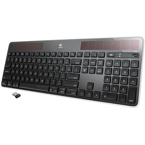Klawiatura Bezprzewodowa Logitech K750 Solar Black/white do mac | Refurbished