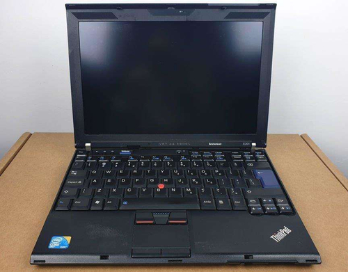 Laptop Lenovo ThinkPad X201 i5 - 1 generacji / 8 GB / 240 GB SSD / 12,5 WXGA / Windows 10 Home / Klasa A