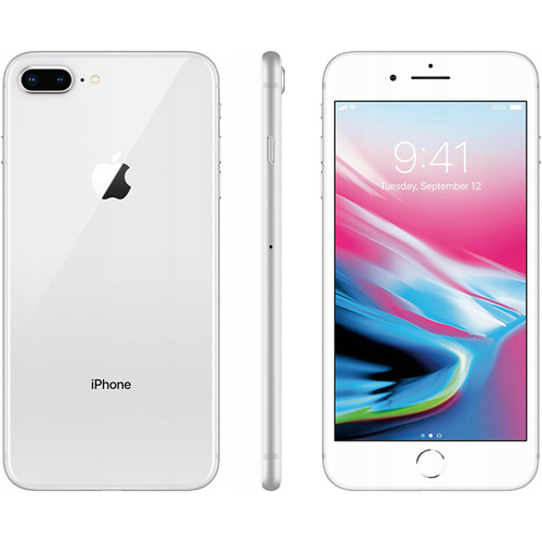 Apple iPhone 8 Plus Silver 64GB Smartfon - Stan Jak Nowy