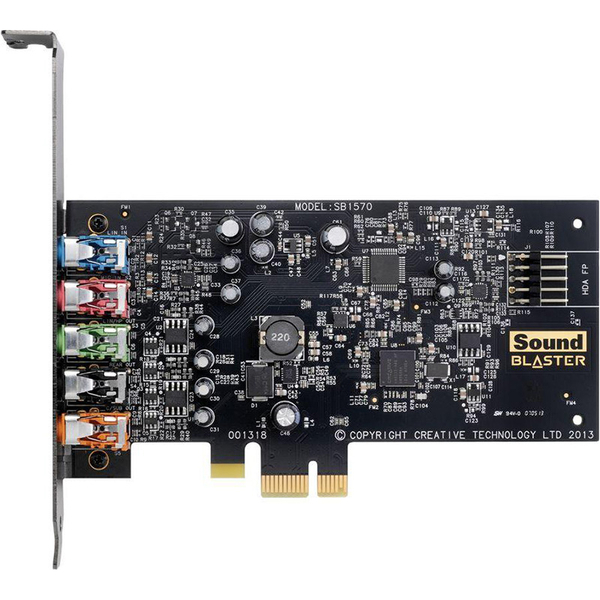 Karta dźwiękowa Creative Sound Blaster Audigy FX (SB1570) PCI-E | Refurbished