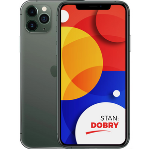 Apple iPhone 11 Pro Max Midnight Green 256GB Smartfon - Stan Dobry