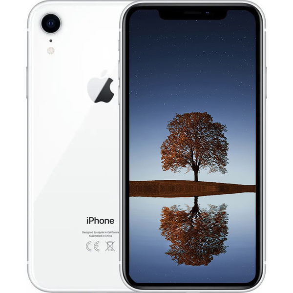 Apple iPhone XR White 128GB Smartfon - Stan Bardzo Dobry