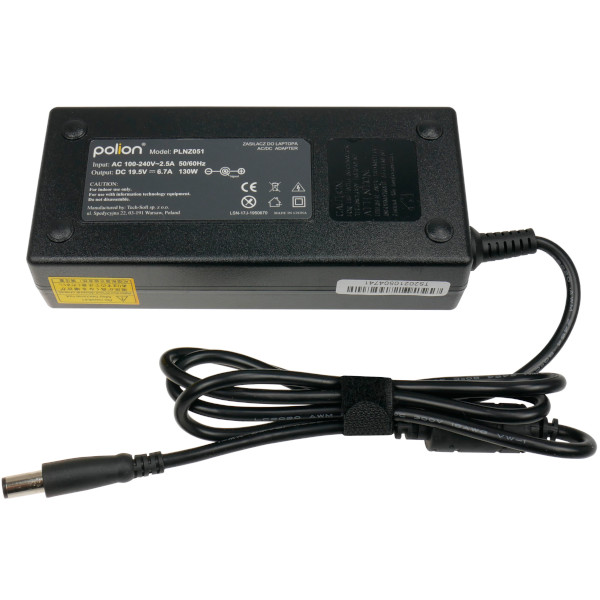 Zasilacz Mitsu 120W 19,5V 6,2A wtyk 6,5×4,4mm