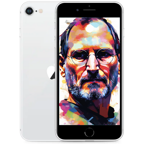 Apple iPhone SE 2020 White 128GB Smartfon - Stan Dobry (Wymieniona Bateria)