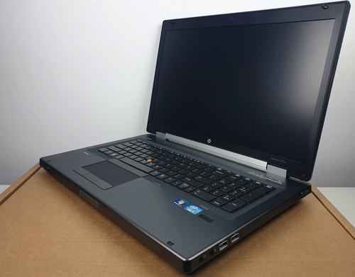 Laptop HP EliteBook 8770W i7 - 3820QM / 8 GB / 500GB HDD / 17,3 HD+ / K3000M / Klasa A