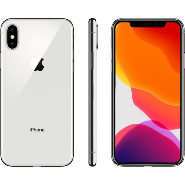 Apple iPhone XS MAX Silver 256GB Smartfon - Klasa A (Brak Face ID)