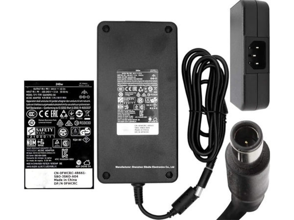Zasilacz oryginalny Dell / 240W / 100-240V / 19.5V 12.3A / 7.4mm