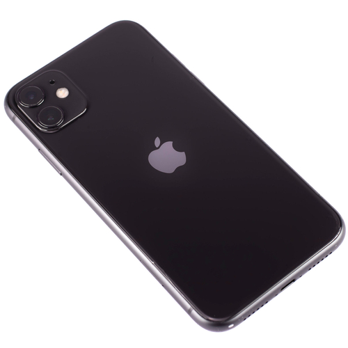 Apple iPhone 11 Black 64 GB Smartfon - Klasa B (Komunikat o LCD + Brak Face ID)