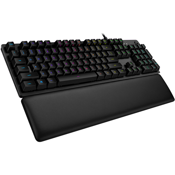 Klawiatura Mechaniczna Logitech G513 Lightsync RGB Carbon GX Brown Tactile UK Layout (brak podkładki pod nadgarstki) | Używana