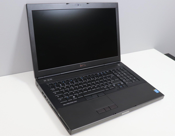 Laptop Dell Precision M6800 WorkStation i7 - 4800QM / 16GB / 120 GB SSD / 17,3 FullHD / K3100M / Klasa A