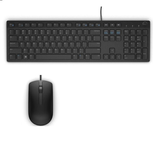 Klawiatura Dell KB216-BK + Mysz Dell MS116