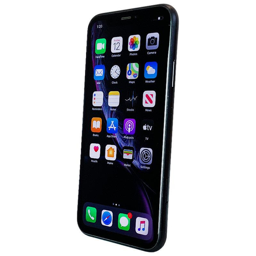 Apple iPhone XR Black 64GB Smartfon - Klasa B (Komunikat o Baterii)
