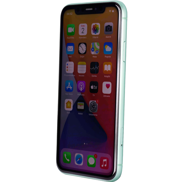Apple iPhone 11 Green 64GB Smartfon - Stan Dobry (Komunikat o LCD oraz brak Face ID)