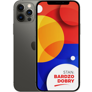 Apple iPhone 12 Pro MAX Graphite 512GB Smartfon - Stan Bardzo Dobry