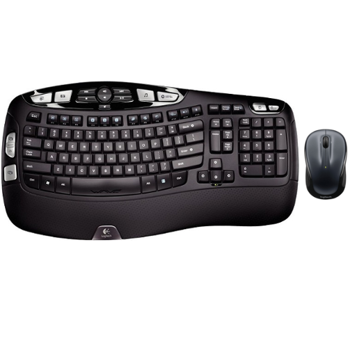 Zestaw Klawiatura + Myszka Logitech (K350 + M325 Black) | Refurbished