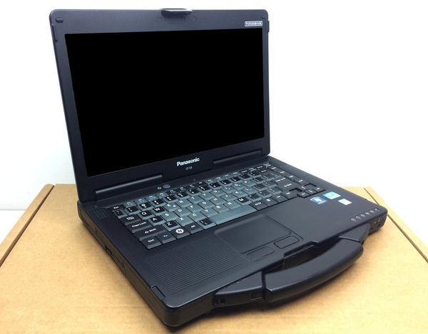 Laptop Panasonic Toughbook CF - 53 i5 - 3 generacji / 4 GB / 250 GB HDD / 14 HD / Klasa A