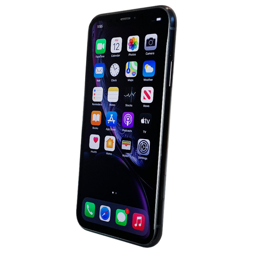 Apple iPhone XR Black 64GB Smartfon - Stan Bardzo Dobry (Wymieniona Bateria)