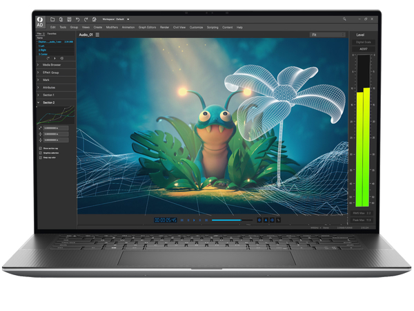 Laptop Dell Precision 5570 / i7-12800H / 32GB DDR5 / BRAK DYSKU / 15,6" 4K UHD Dotyk / A1000 / W11P / Klasa A