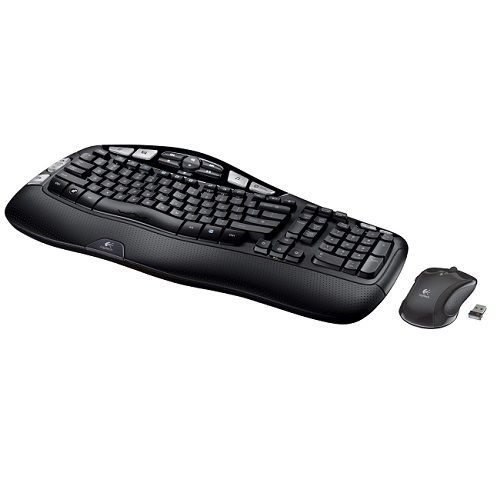 Zestaw Klawiatura + Myszka Logitech MK550 (K350 + M510) Wave Combo UŻYWANY