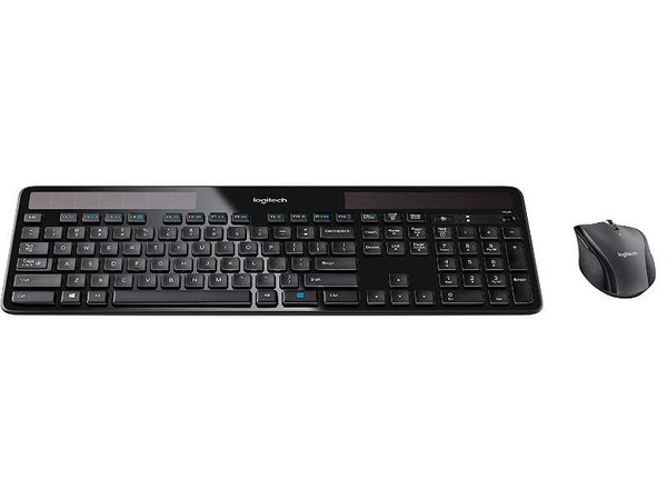 Zestaw Klawiatura + Myszka Logitech MK750 (K750 + M705) Bezprzewodowy | Refurbished