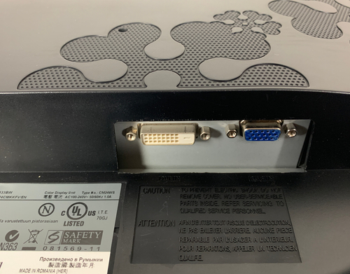 Monitor SAMSUNG 2433BW 24 1920x1200 LED VGA DVI Klasa A-