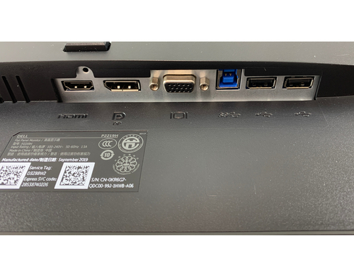 Monitor Dell P2219H | 21,5" 1920x1080 Full HD | HDMI, DP, D-SUB | Klasa Outlet