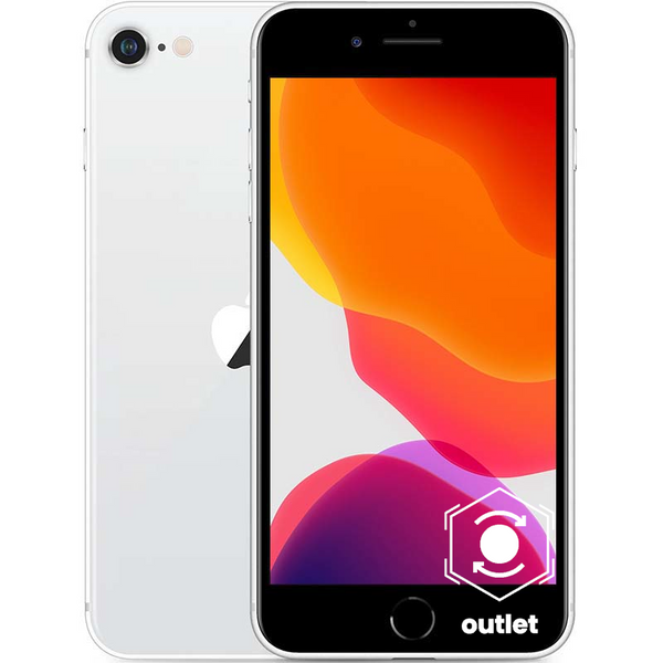Apple iPhone SE 2020 White 64GB Smartfon - Klasa Dobry (Komunikat o Baterii)
