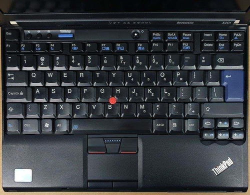 Laptop Lenovo ThinkPad X201 i5 - 1 generacji / 8 GB / 240 GB SSD / 12,5 WXGA / Windows 10 Home / Klasa A