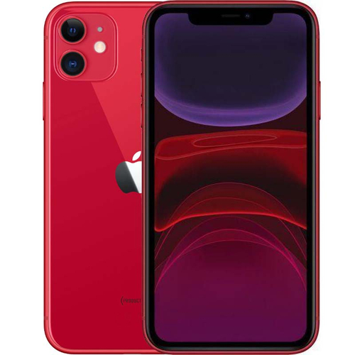 Apple iPhone 11 Red 64 GB Smartfon - Stan Bardzo Dobry (Komunikat o baterii)