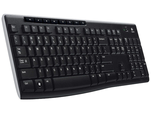 Zestaw Klawiatura + Myszka Logitech MK270 (K270 + M185) US Bezprzewodowy | Refurbished