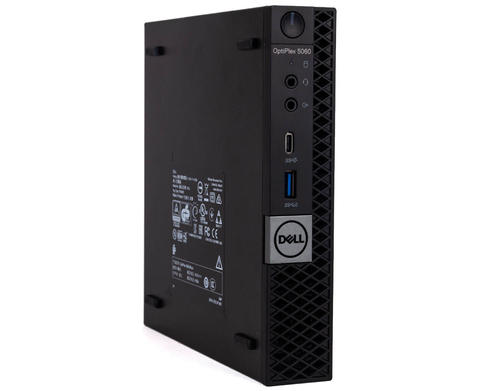 Komputer stacjonarny Dell Optiplex 5060 MFF / i5-8500T / 16GB DDR4 / 256GB SSD / W11P / Klasa A