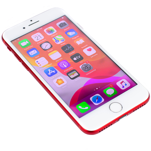 Apple iPhone 7 Red 128GB Smartfon - Stan Dobry