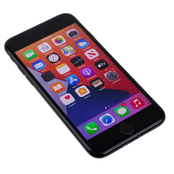 Apple iPhone 7 Jet Black 128GB Smartfon - Stan Dobry (Brak Touch ID)