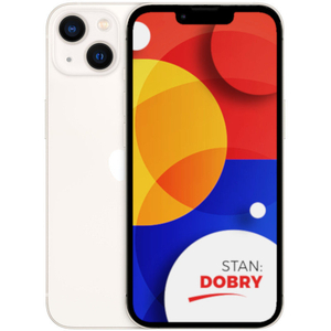 Apple iPhone 13 Blue 128GB Smartfon - Stan Dobry ( Komunikat o LCD; Baterii oraz Face ID )