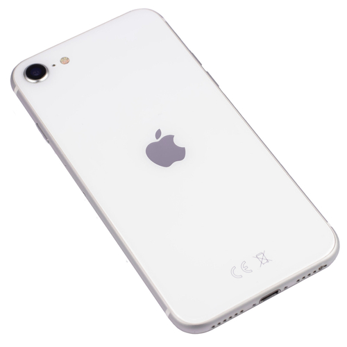 Apple iPhone SE 2020 White 128GB Smartfon - Stan Dobry (Wymieniona Bateria)
