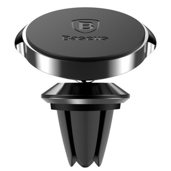 Baseus uchwyt samochodowy Small Ears magnetyczny do kratki czarny