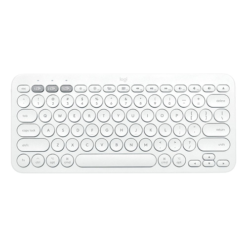Klawiatura Bezprzewodowa Logitech K380 Off White Bluetooth do MAC | NOWA