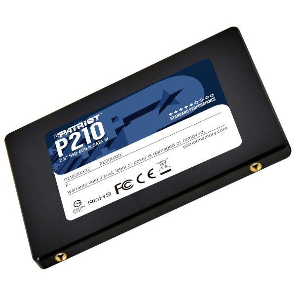 Dysk SSD / 512GB PATRIOT / P210S512G25 / 430MB/s | 520MB/s / 2,5'' SATA 3 - Nowy